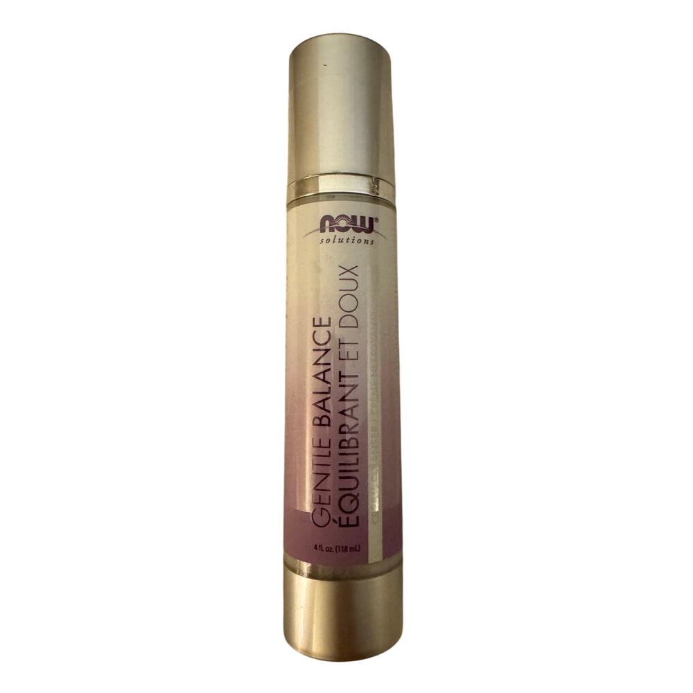 NOW Solutions Gentle Balance Cleanser & Exfoliant-Pink/White 4 fl Oz Exp. 2/2027
